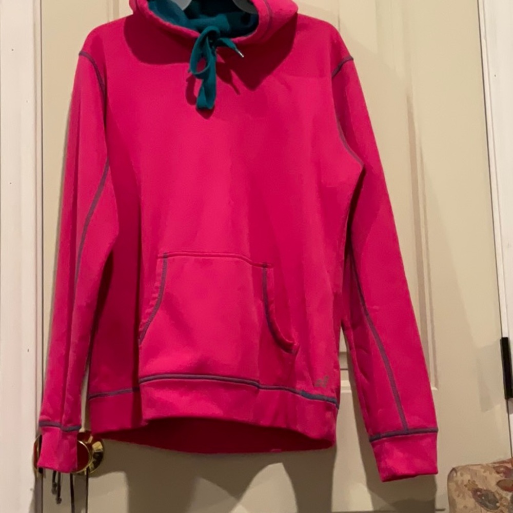 BCG| Pink and Teal Hoodie